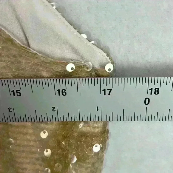 A New Day Dress Gold Women’s Size Small Sparkling Sequined NWT - Picture 5 of 10